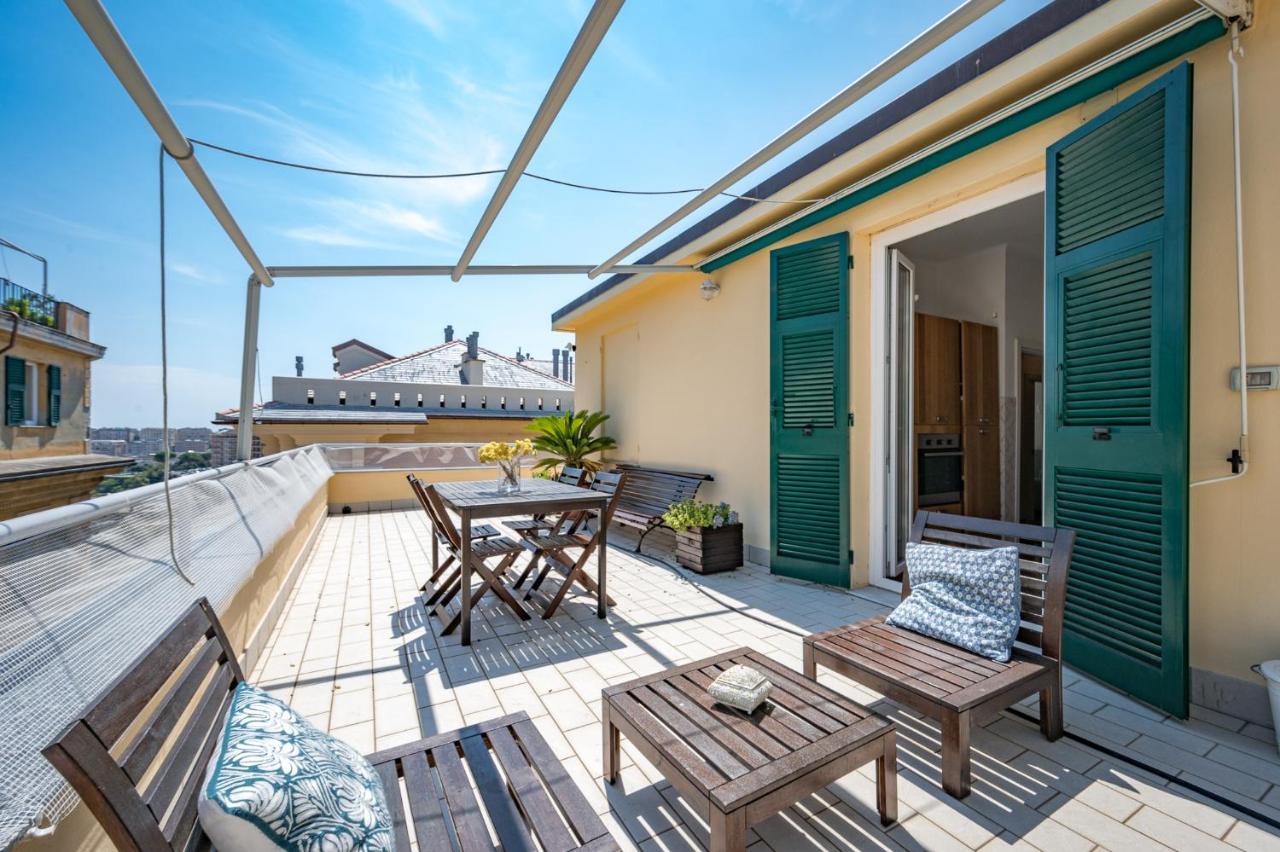 Joivy Penthouse Flat With Terrace Génova Exterior foto
